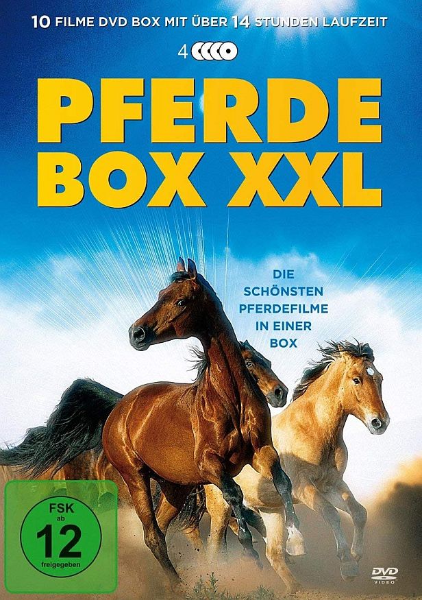 Pferde Box XXL (10Filme auf 4DVDs)