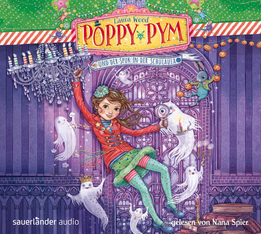 Poppy Pym und der Spuk in der Schulaula (Hörbuch)(4CDs)