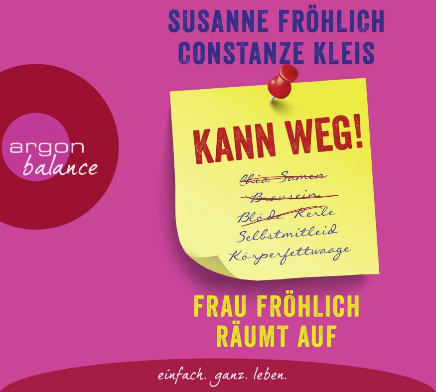 Kann weg! Frau Fröhlich räumt auf (Hörbuch)(3CDs)