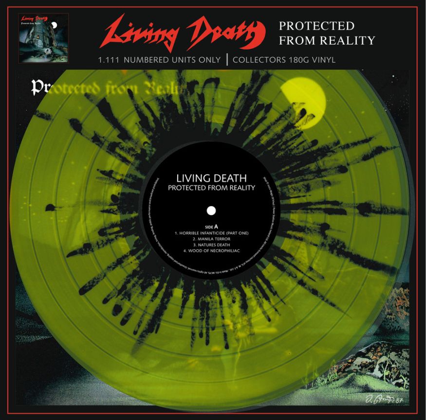 Living Death- Protected From Reality - 1.111Stück nummeriert (1LP)
