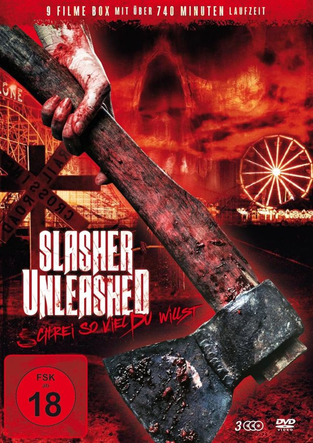 Slasher Unleashed - Schrei so viel du willst (9Filme)(3DVD)