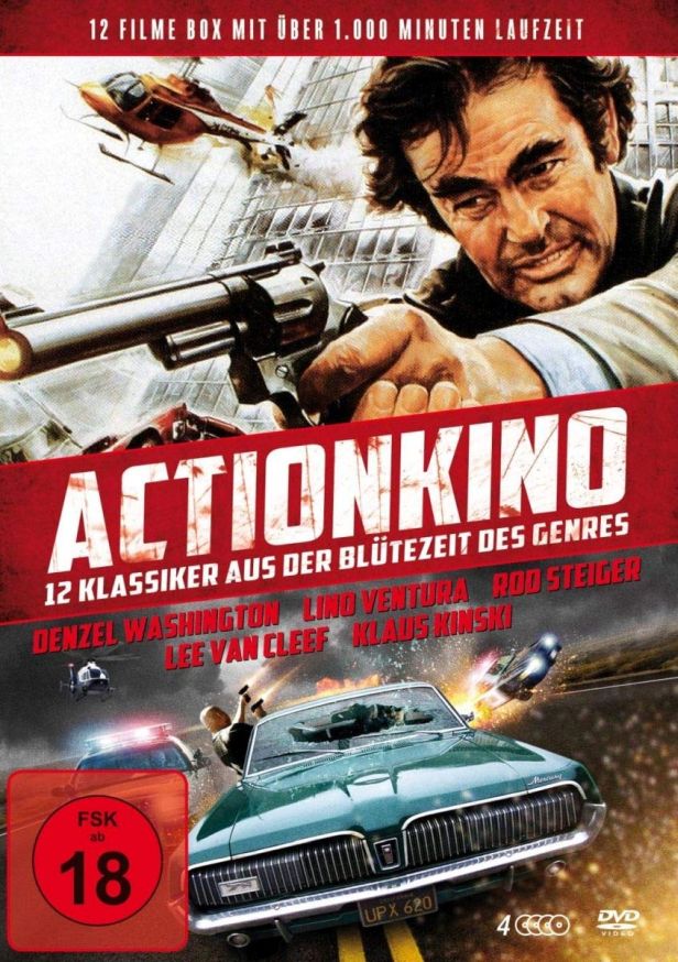 Actionkino - 12 Klassiker (4DVD/12 Filme)