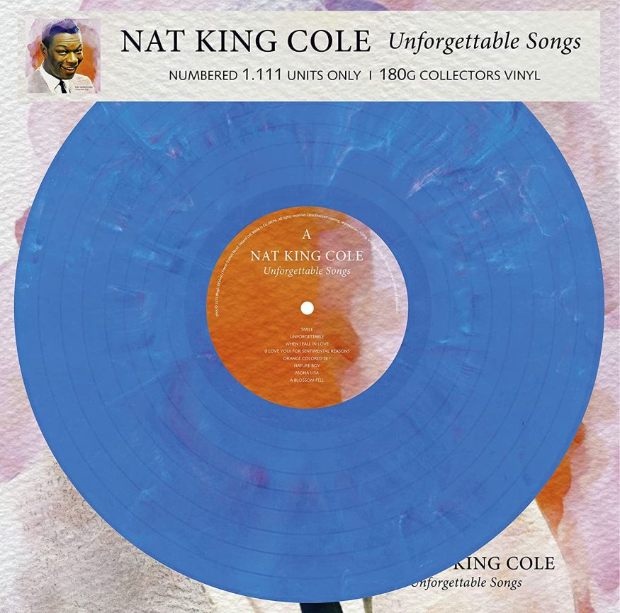Nat King Cole- Unforgettable Songs, Marbled (1LP)