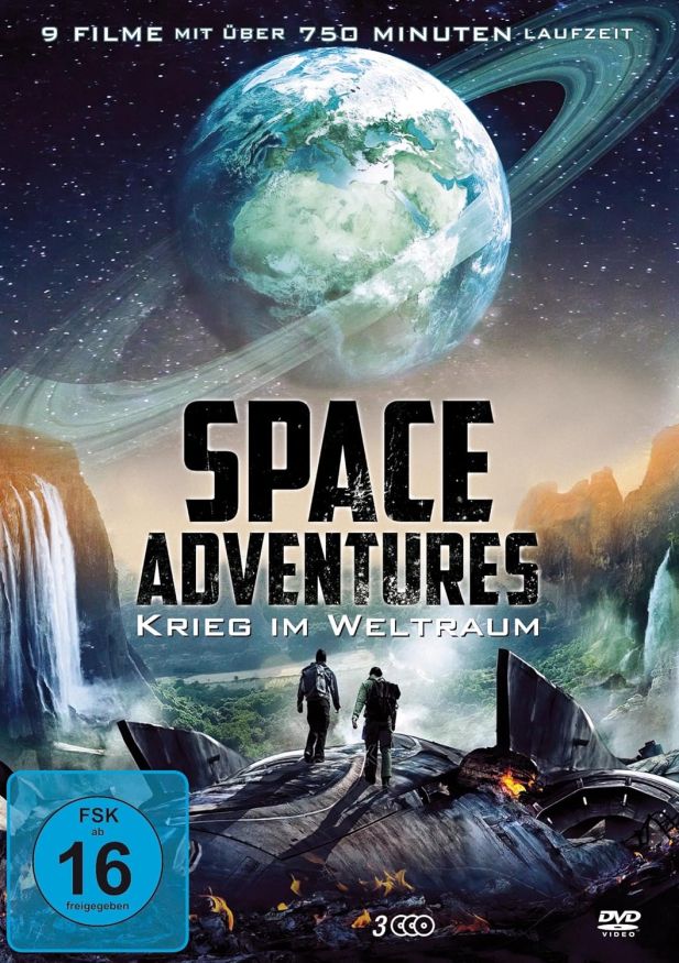Space Adventures - Krieg im Weltraum (9Filme)(3DVD)