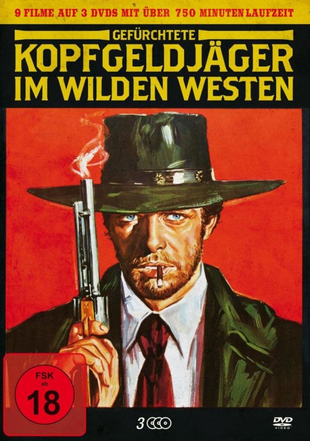 Gefürchtete Kopfgeldjäger im Wilden Westen (9Filme auf 3DVDs)