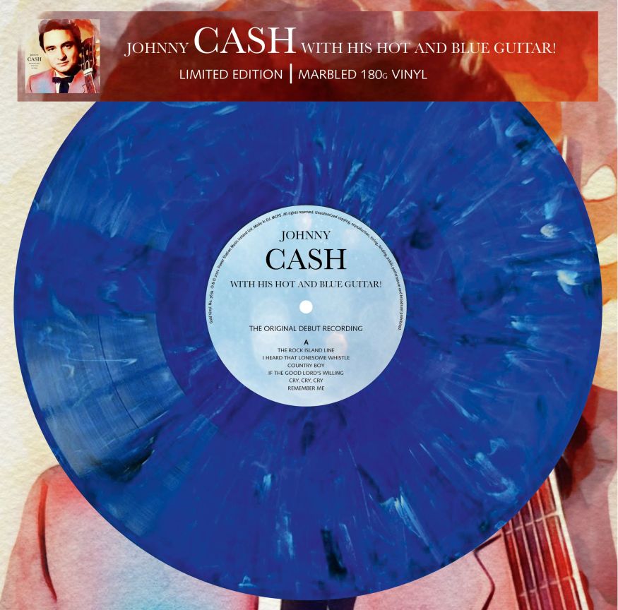 Johnny Cash- With His Hot Blue Guitar (1LP)