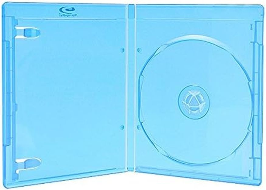 25Blu-ray Hüllen Blau für 1Blu-ray (mit Inlay)