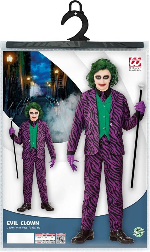 W Widemann Milano Evil Clown Kostüm