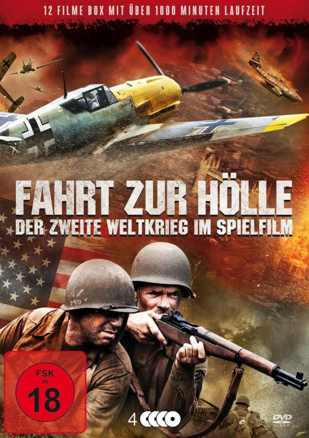 Fahrt zur Hölle – Der Zweite Weltkrieg im Film (12Filme)(4DVD)