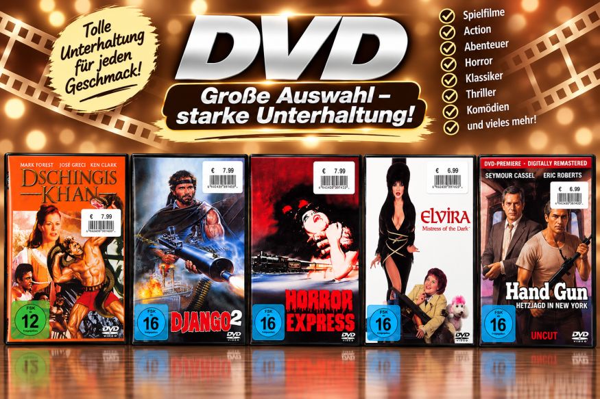 90er DVD Sortiment