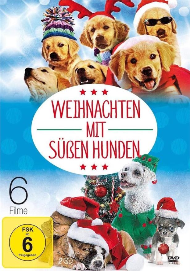 Weihnachten mit süssen Hunden (6Filme auf 2DVDs)