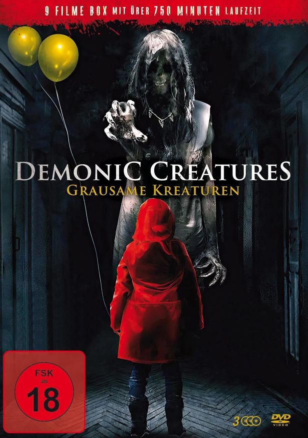 Demonic Creatures - Grausame Kreaturen (9Filme)(3DVD)