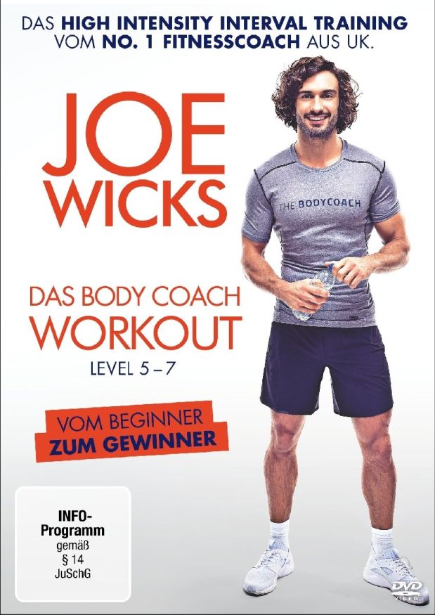 Joe Wicks - Das Body Coach Workout Level 5-7 (1DVD)