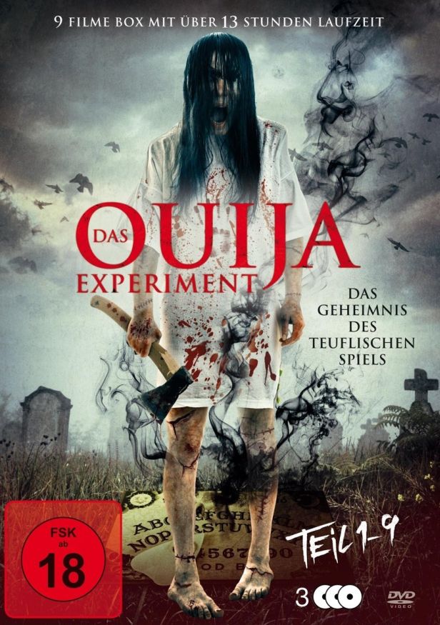 Ouija Experiment Teil 1-9 (9Filme auf 3DVDs)