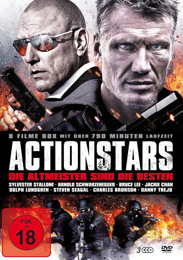 Actionstars-Die Altmeister sind die Besten (3DVD)