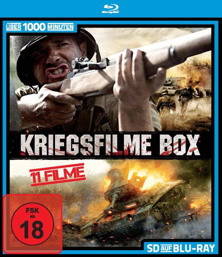 Kriegsfilme Box (11Filme auf 1Blu-ray)