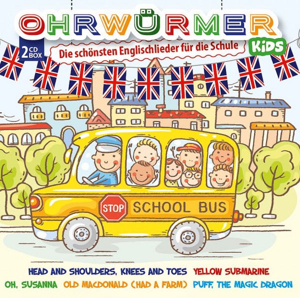 Ohrwürmer KIDS-Englischlieder für die Schule (2CD's)