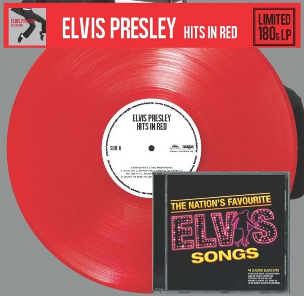 Elvis Presley- Hits in Red ( Magic +)(1LP+CD)