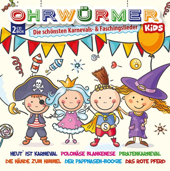 Ohrwürmer KIDS- Karneval-/ Fasching (2CD's)