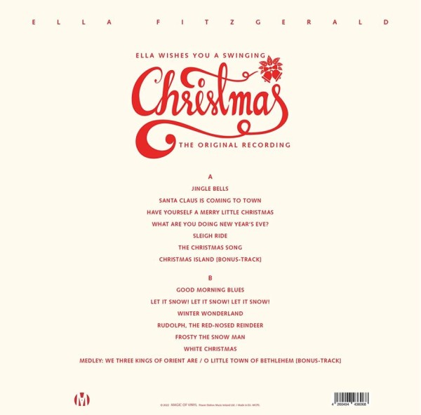 Ella Fitzgerald- Ella wishes you a swinging Christmas (1LP)