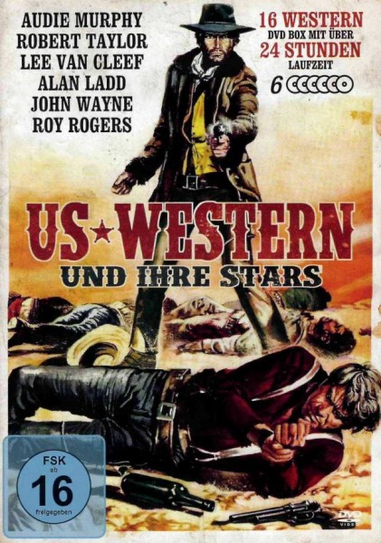 US Western Und Ihre Stars (16Filme)(6DVD's)