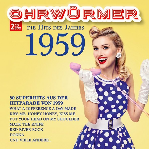 Ohrwürmer- Die Hits des Jahres 1959 (2CD's)